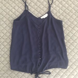 Navy Blue Tank Top